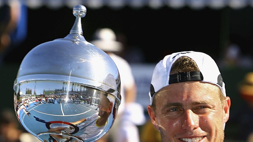Ready for the Open ... Lleyton Hewitt built some serious momentum by winning his first Kooyong Classic.