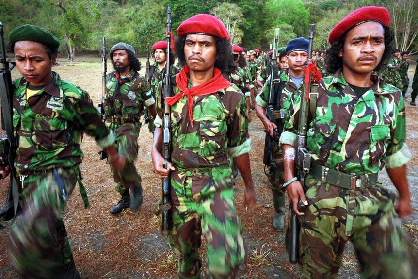 East Timorese guerrillas