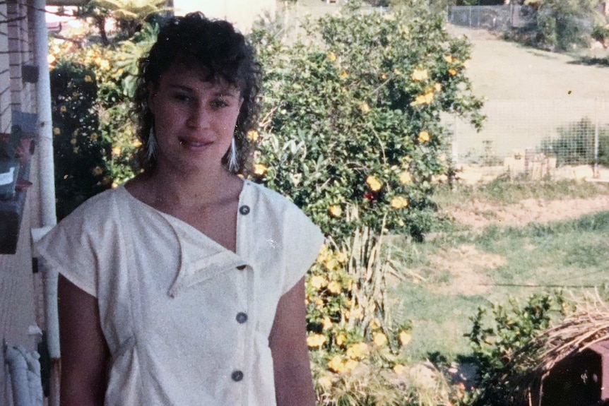 Helen McMaugh as a teenager in the 1980s