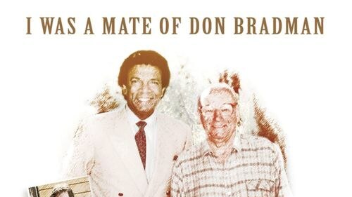 A CD cover showing Kamahl and Sir Donald Bradman.
