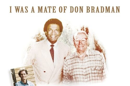 A CD cover showing Kamahl and Sir Donald Bradman.