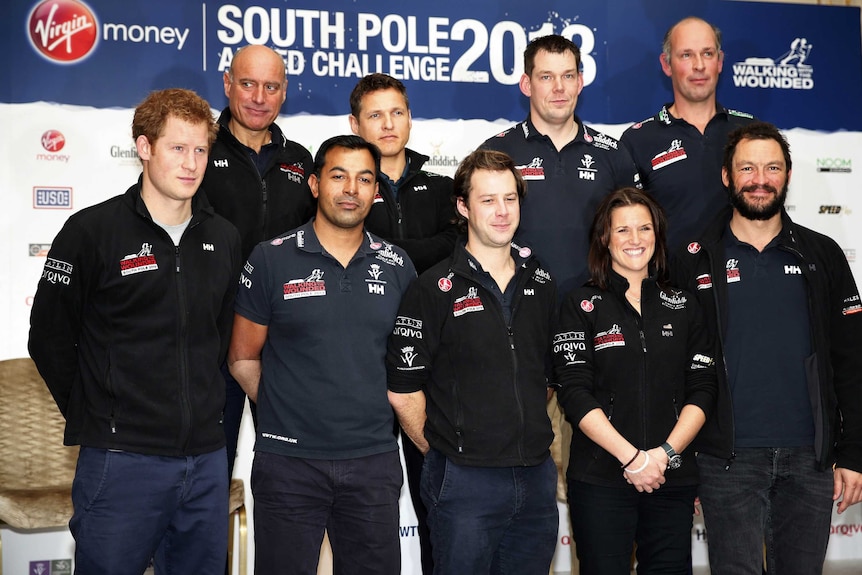 Prince Harry South Pole trek