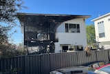 Two storey house half-burnt by lithium battery fire