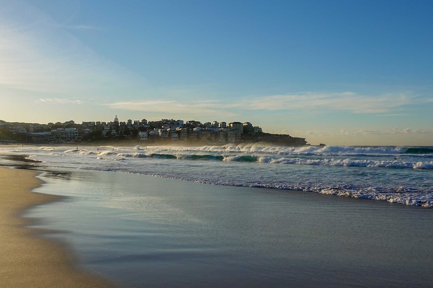 Sunrise over Sydney's Bondi Beach