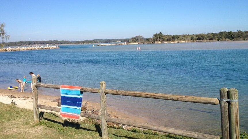 A river mouth at Nambucca Heads