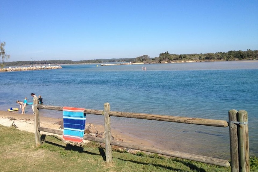 A river mouth at Nambucca Heads