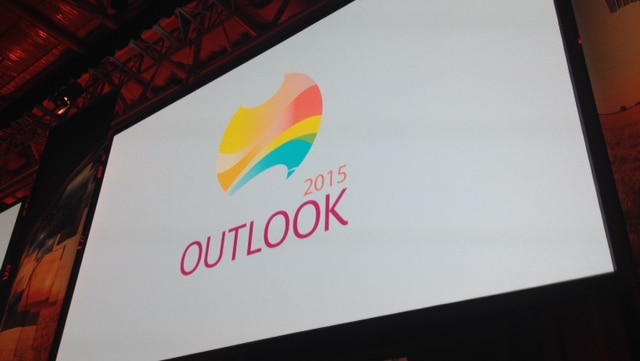 A sign at the ABARES 2015 outlook.