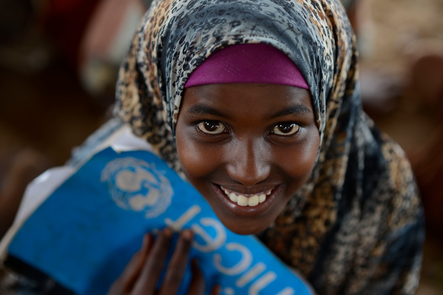 A Somali child