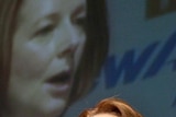 Julia Gillard speaks at Parliament House, Canberra