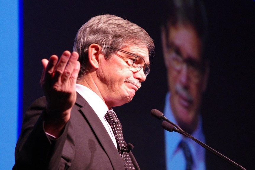 Mike Nahan selling budget 2015