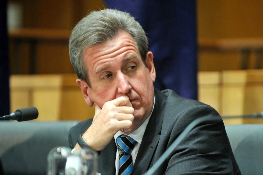 Barry O'Farrell at COAG in Canberra