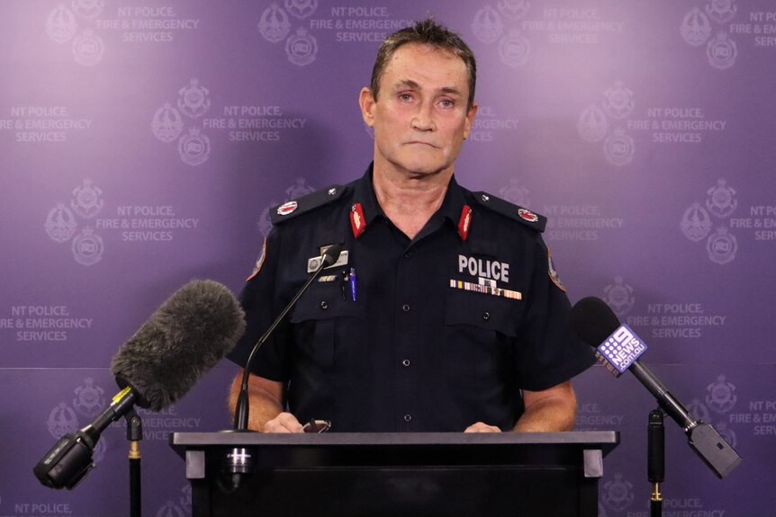 NT Police Assistant Commissioner of Crime, Intelligence and Capability, Michael White. 