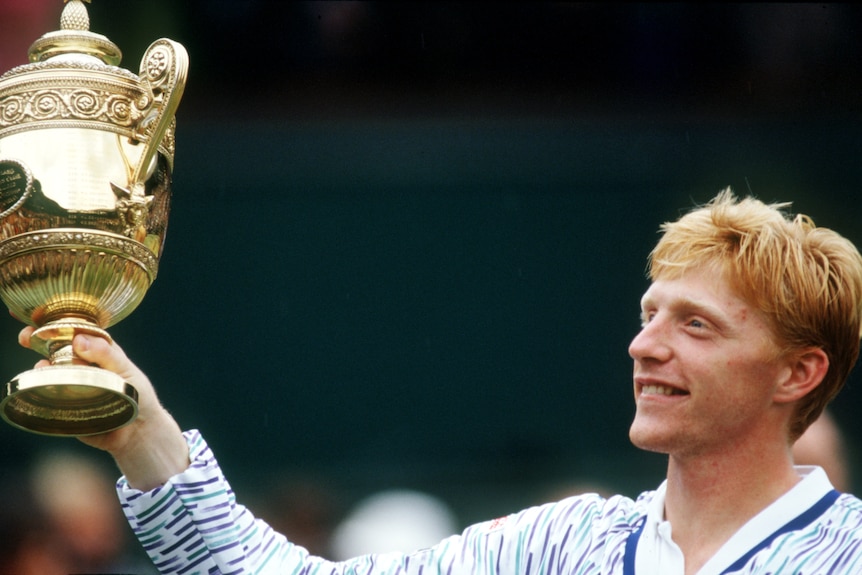 Boris Becker third Wimbledon win