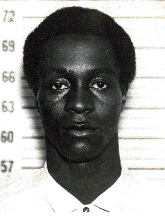 A mug shot of former fugitive George Wright, who spent 41 years on the run after escaping prison in the United States.
