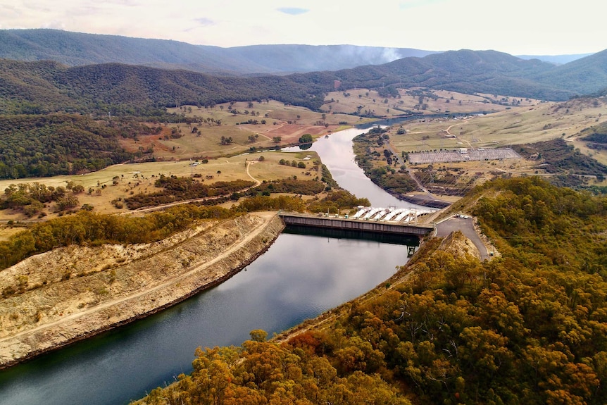 Snowy Hydro scheme channel.