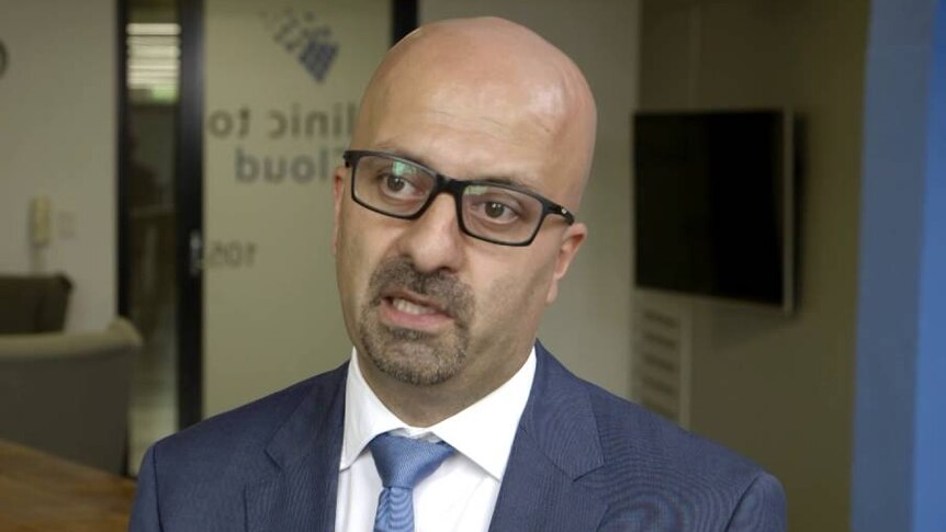 Rafic Habib, CEO of Clinic to Cloud, during an interview
