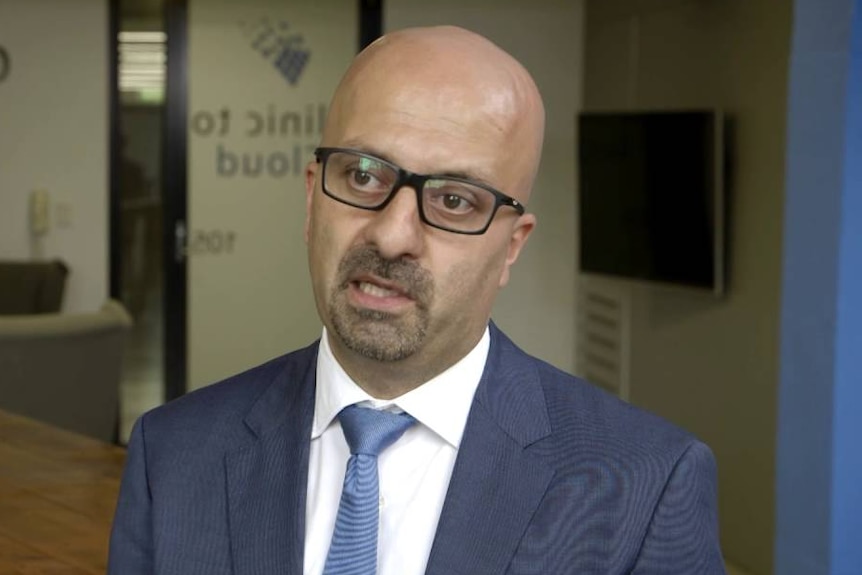 Rafic Habib, CEO of Clinic to Cloud, during an interview