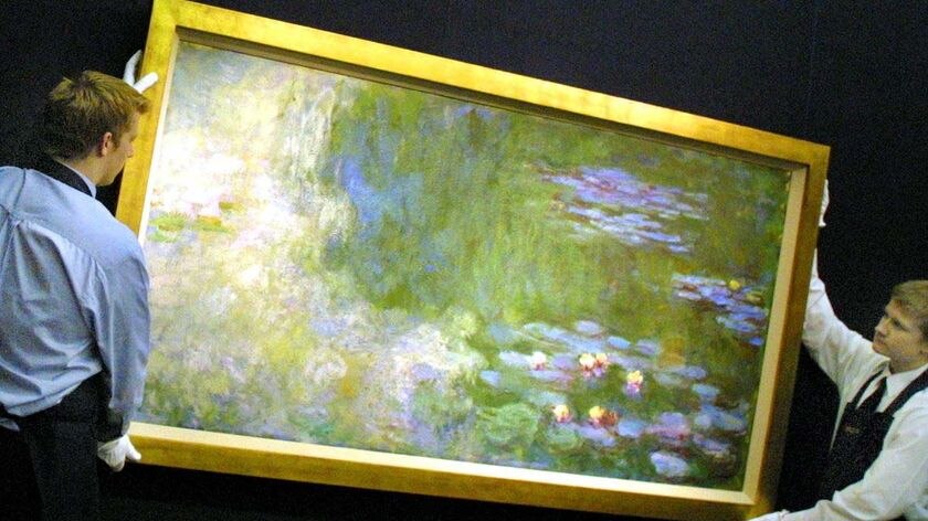 Monet's Water Lillies will go to the National Gallery.