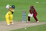 Australia's Beth Mooney in action against the West Indies at the Women's World Cup on June 26, 2017.