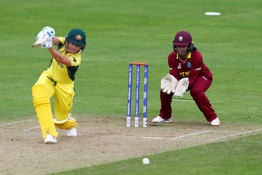 Australia's Beth Mooney in action against the West Indies at the Women's World Cup on June 26, 2017.