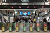 Commuters at Sydney's Circular Quay