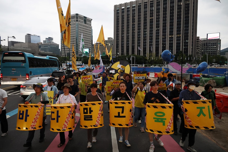 fukushima protest korea