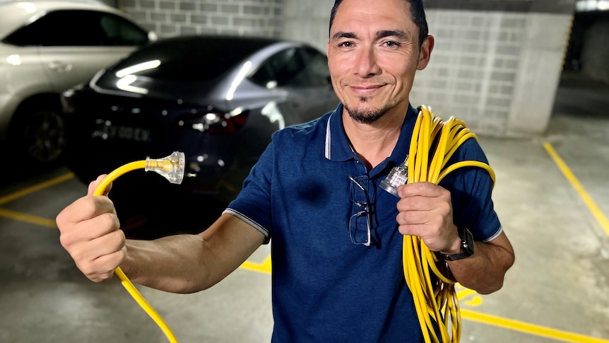EV Rapunzel: Why a 100m cable is the only way Mauricio could charge his Tesla at home
