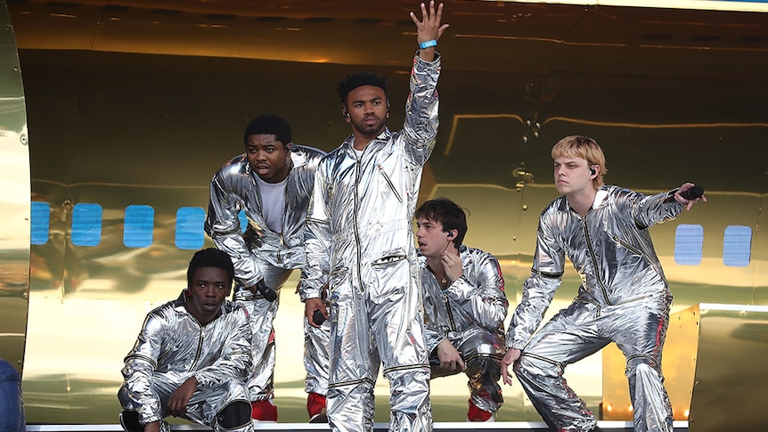 BROCKHAMPTON performing live at Governor's Ball in New York City, May 31, 2019
