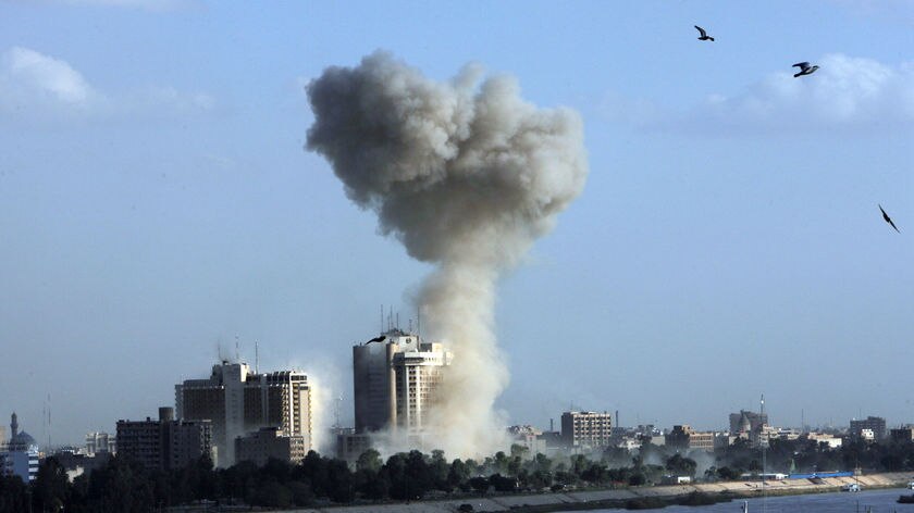 Three bombs target Baghdad hotels
