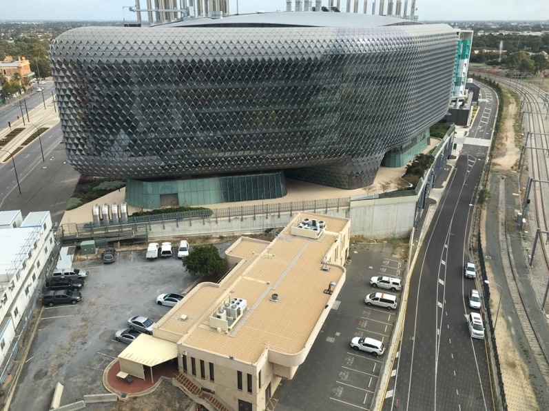 Proposed site for the second SAHMRI building in Adelaide.