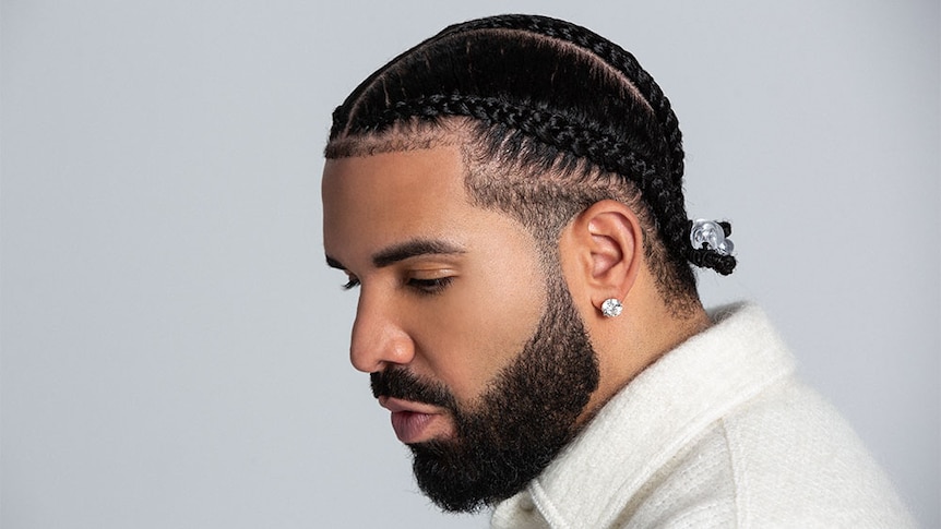 A 2022 press shot of DRake