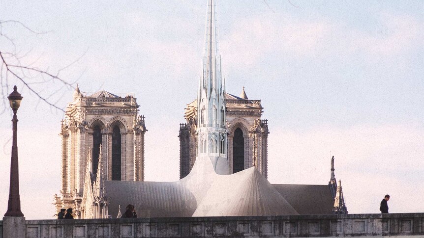 A concept image of the Notre Dame.