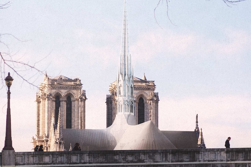 A concept image of the Notre Dame.