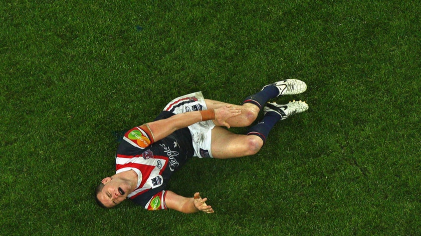 Out for a week ... former Rooster Jason Ryles will miss Melbourne's season opener.