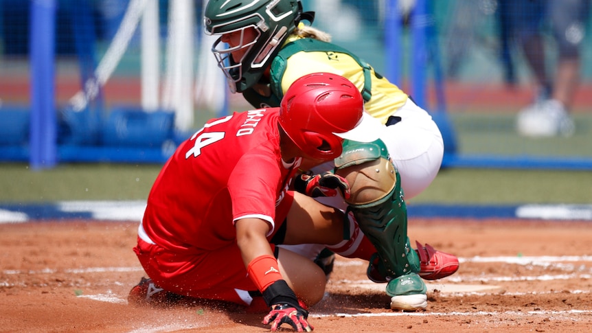 Australia and Japan in opening game of softball at 2020 Olympics
