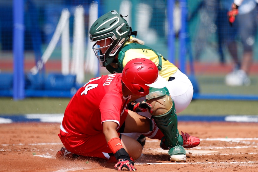 Australia and Japan in opening game of softball at 2020 Olympics