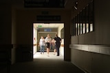 Patients and staff were left in the dark by the power failure.