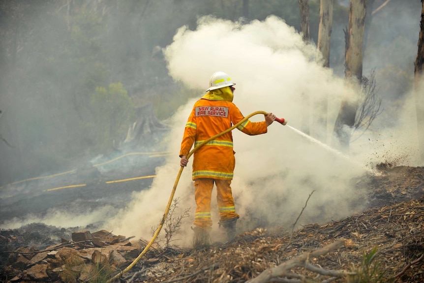 Crews battle spot fires in Bell in the Blue Mountains