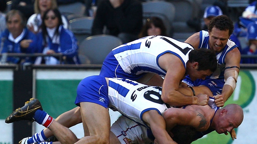 Eade says the tough guys in AFL like Hall do not get help from the umpires.