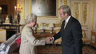 The Queen and Kevin Rudd