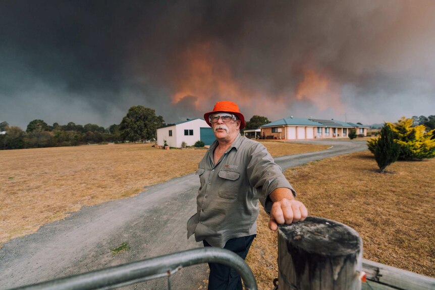 NSW man in fires