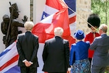 Prince Charles unveils a memorial