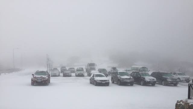 Victoria's alpine areas, including Mount Hotham, have already had snow falls before the start of the official season.