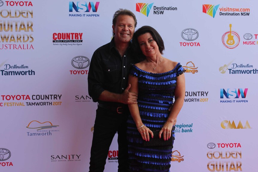 Troy Cassar-Daley (left) and Laurel Edwards (right)