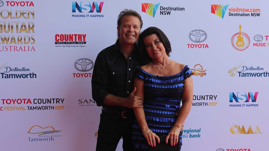 Troy Cassar-Daley (left) and Laurel Edwards (right)