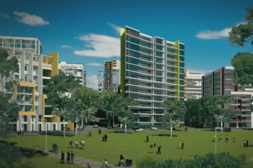 New social housing being built near Macquarie Park