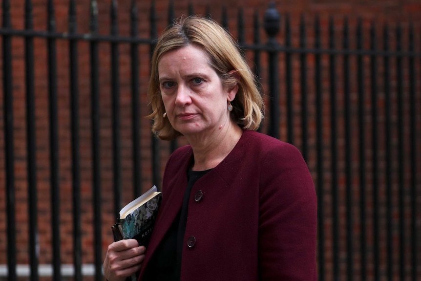 British Home Secretary Amber Rudd.