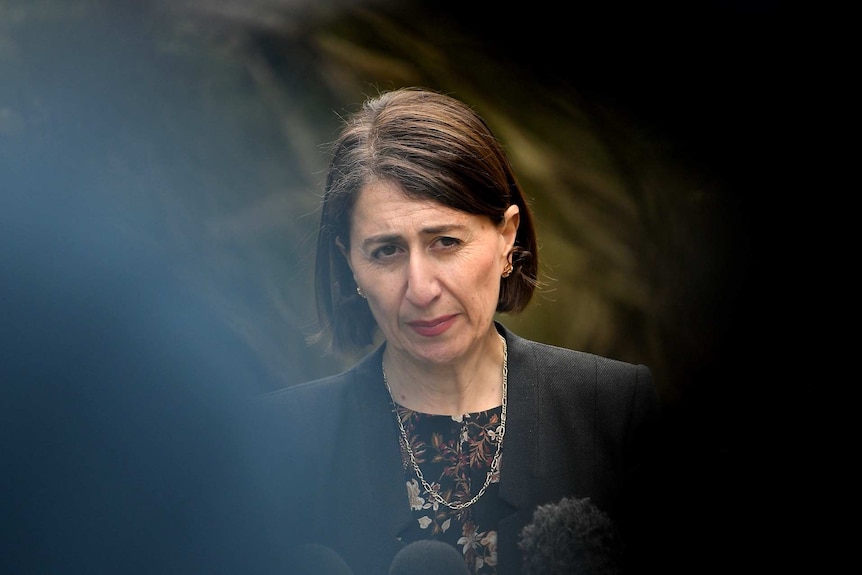 Gladys Berejiklian at a press conference