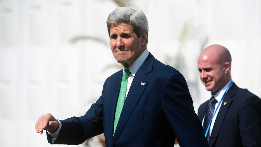 US Secretary of State John Kerry issued an impassioned plea at the climate change talks in Lima, Peru