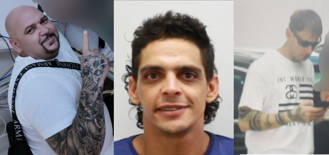 Three men wanted by police